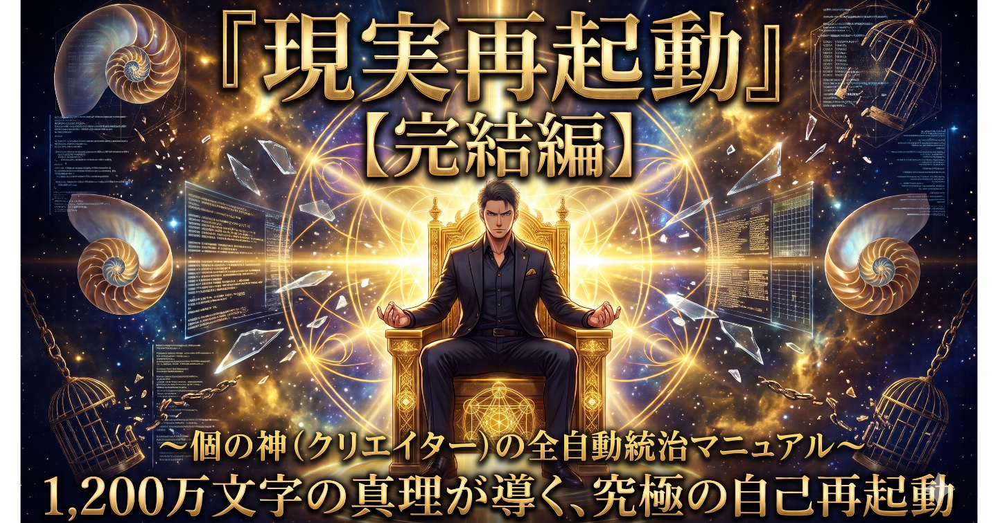 現実再起動【完結編】 ～個の神（クリエイター）の全自動統治マニュアル～