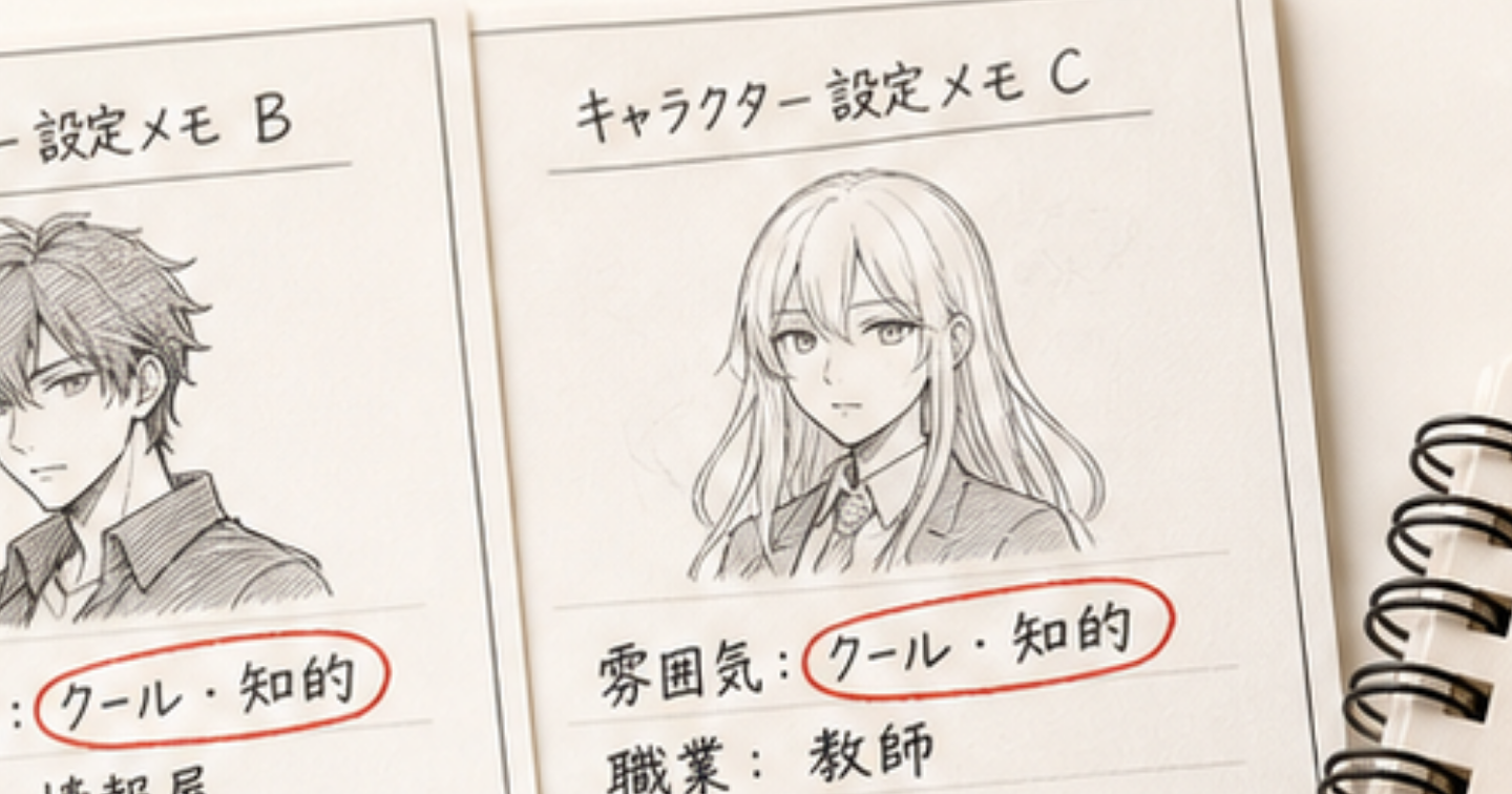 AIキャラが似る人のための入門辞典｜14タイプで「キャラの芯」を先に決める