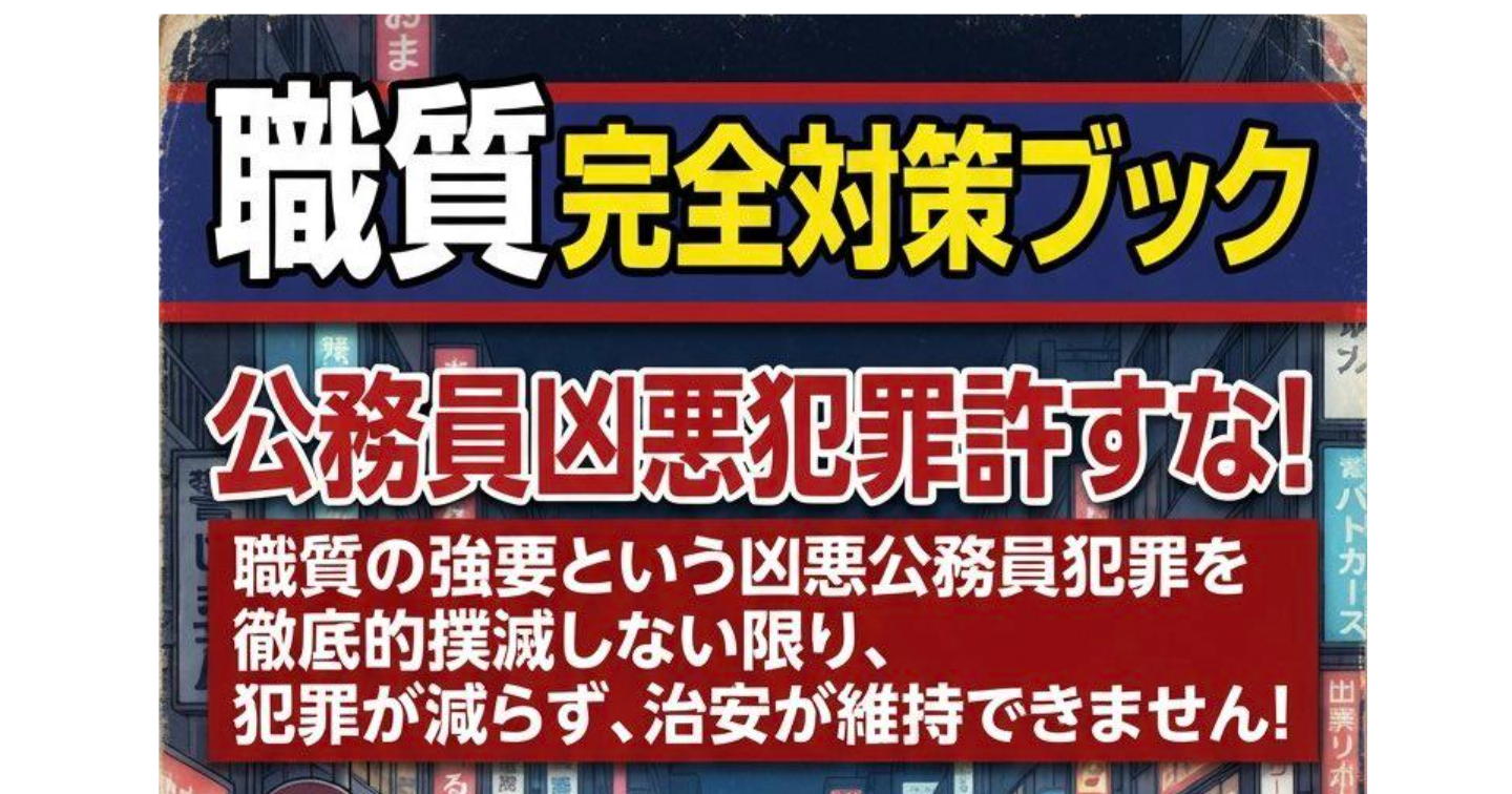 職務質問完全対策ブック