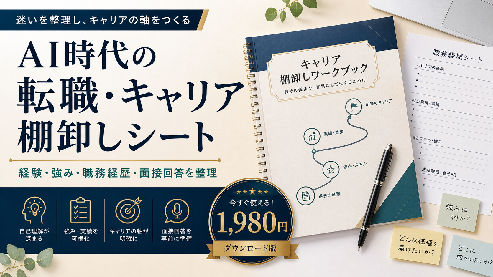 AI時代の転職・キャリア棚卸しシート