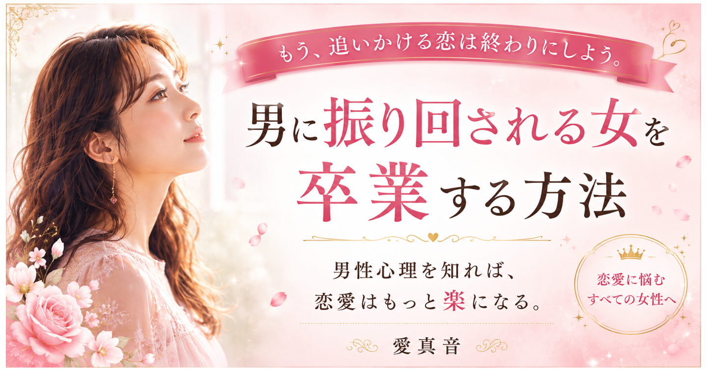 男に振り回される女は卒業
