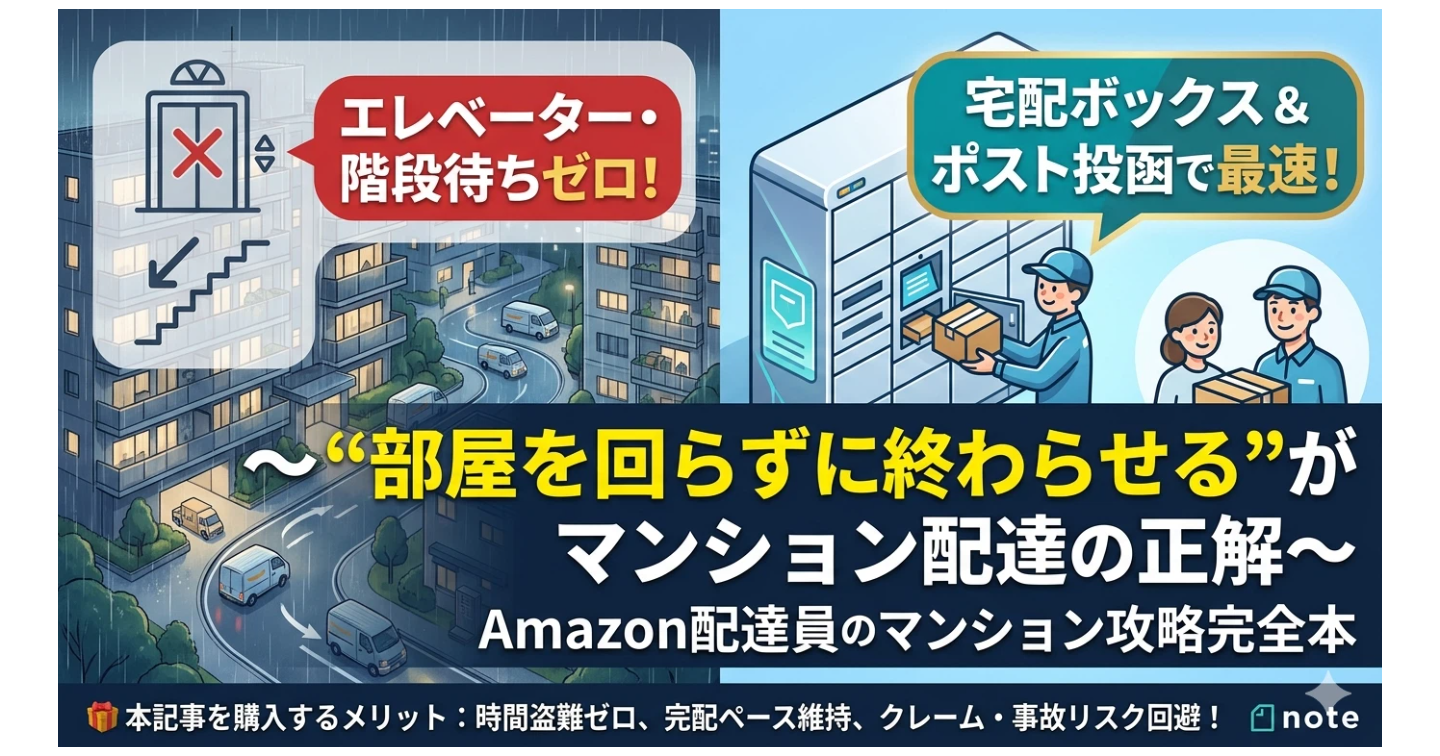 マンションを最短で終わらす攻略法