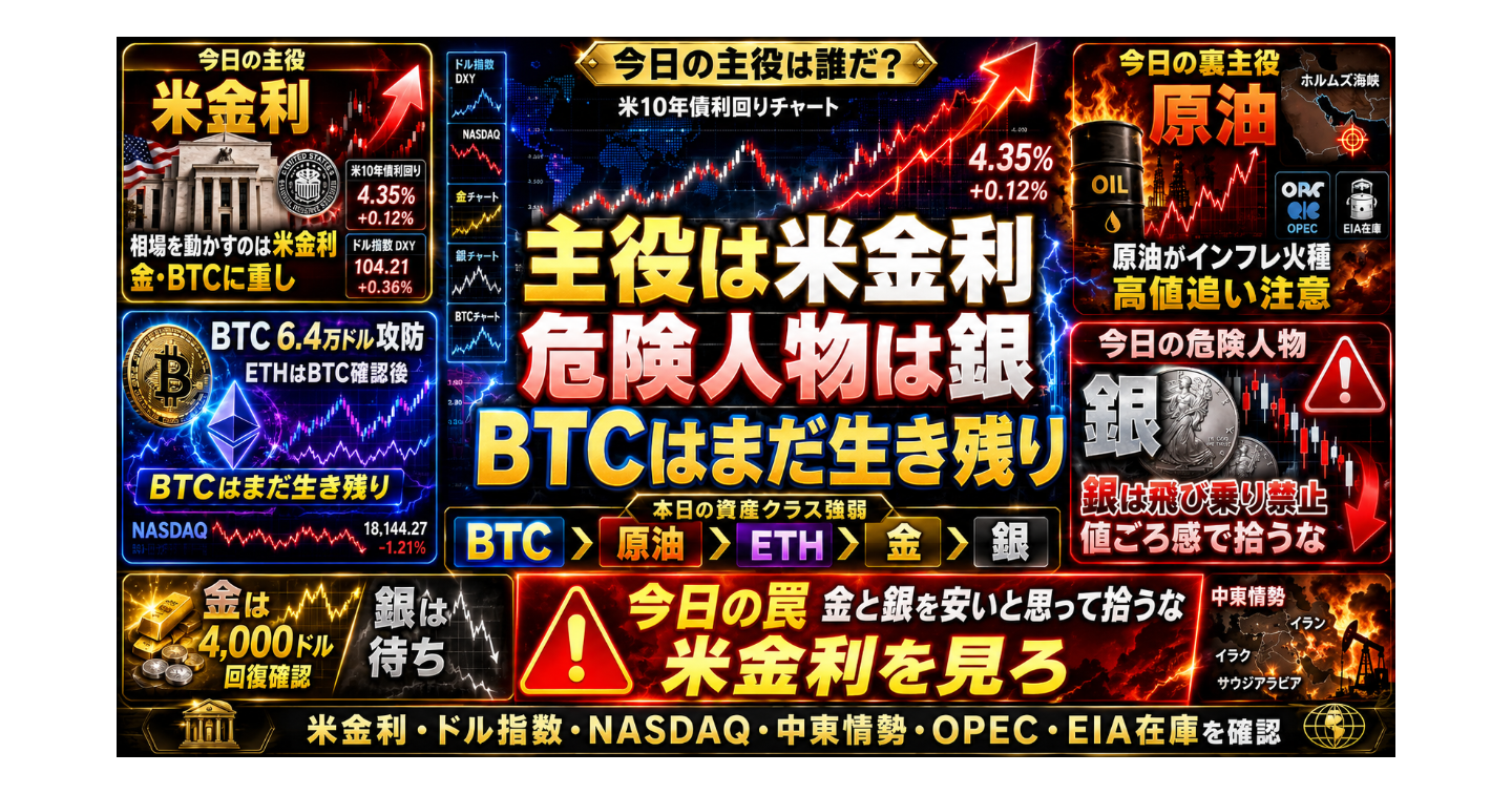 # 7月17日の金・原油・暗号資産戦略