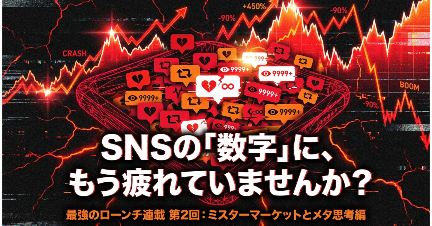 【連載：最強のローンチ（改）】第2回：ミスター・マーケットに別れを告げ、「メタ思考」で自分の土俵を作る