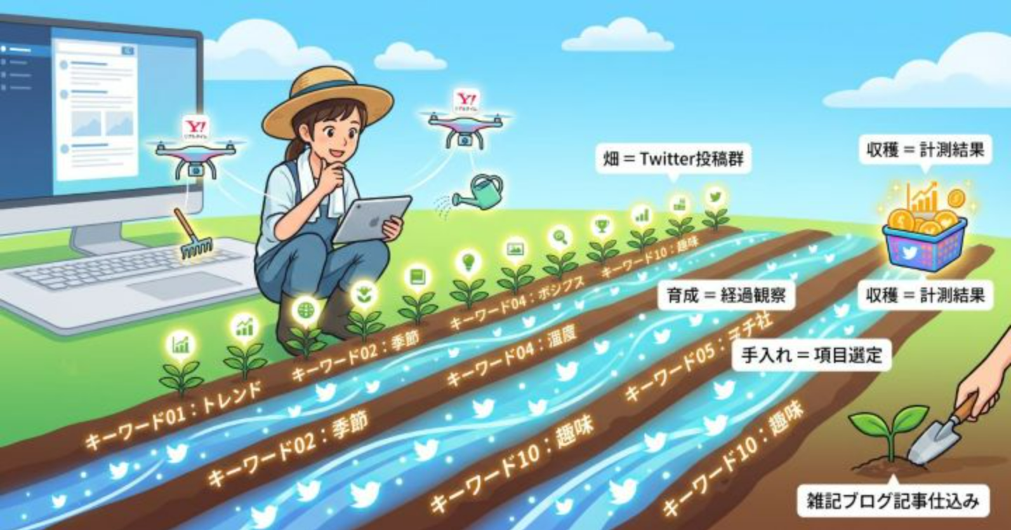 Yahoo!リアルタイム検索アプリで☆機能を活用すると、トピック概観のいい感じの列挙まとめ記事ができる