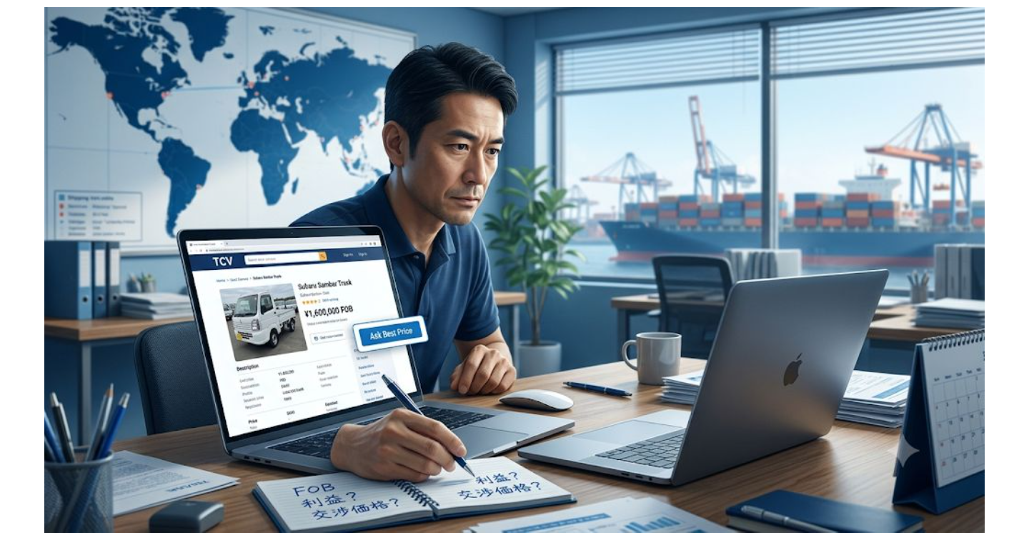 サンバー輸出プロジェクト｜#6 TCVの160万円。その価格で本当に売れているの？
