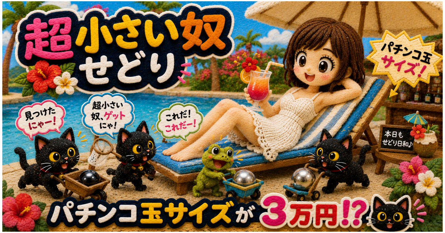 超小さい奴せどり🔮│自宅にあるかも!? パチンコ玉サイズの商品がヤフオクで3万円🙀