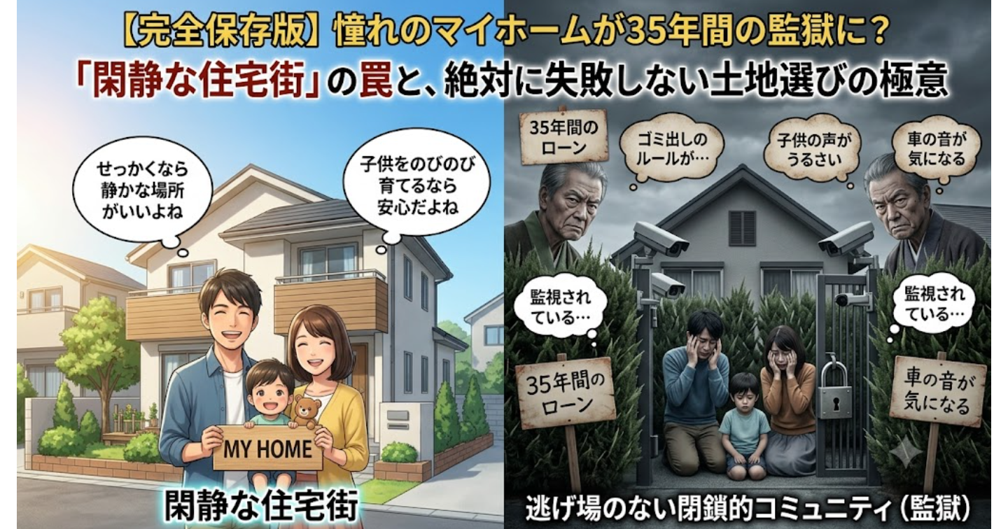 第一種低層住宅地の家族を守る、調査術