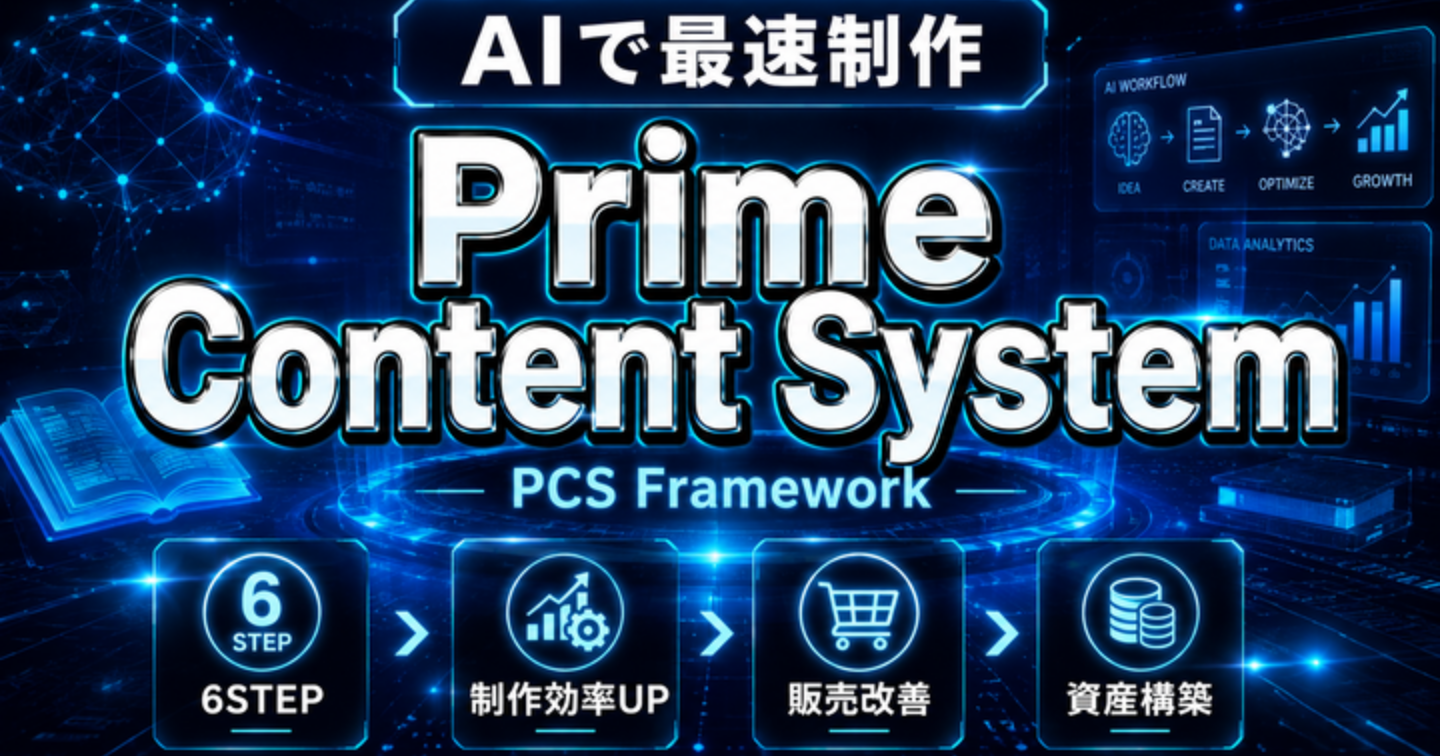 【AI×コンテンツ販売】「何を作ればいいかわからない」を卒業。ゼロから始める“売れるコンテンツ”設計術