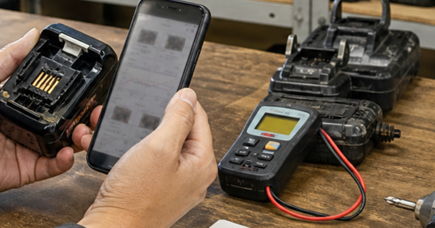 🔋中古工具せどり｜バッテリー劣化と型番需要の見極め方