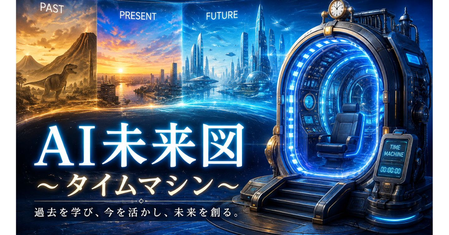 AI未来図〜タイムマシン〜｜浦島太郎は未来へ行った？