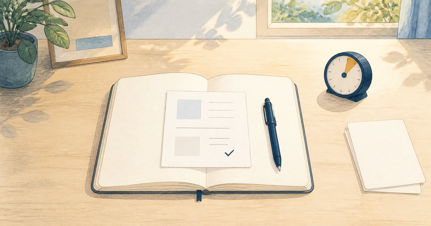 平日30分で作る最初の見本｜1ページで「できること」を形にする