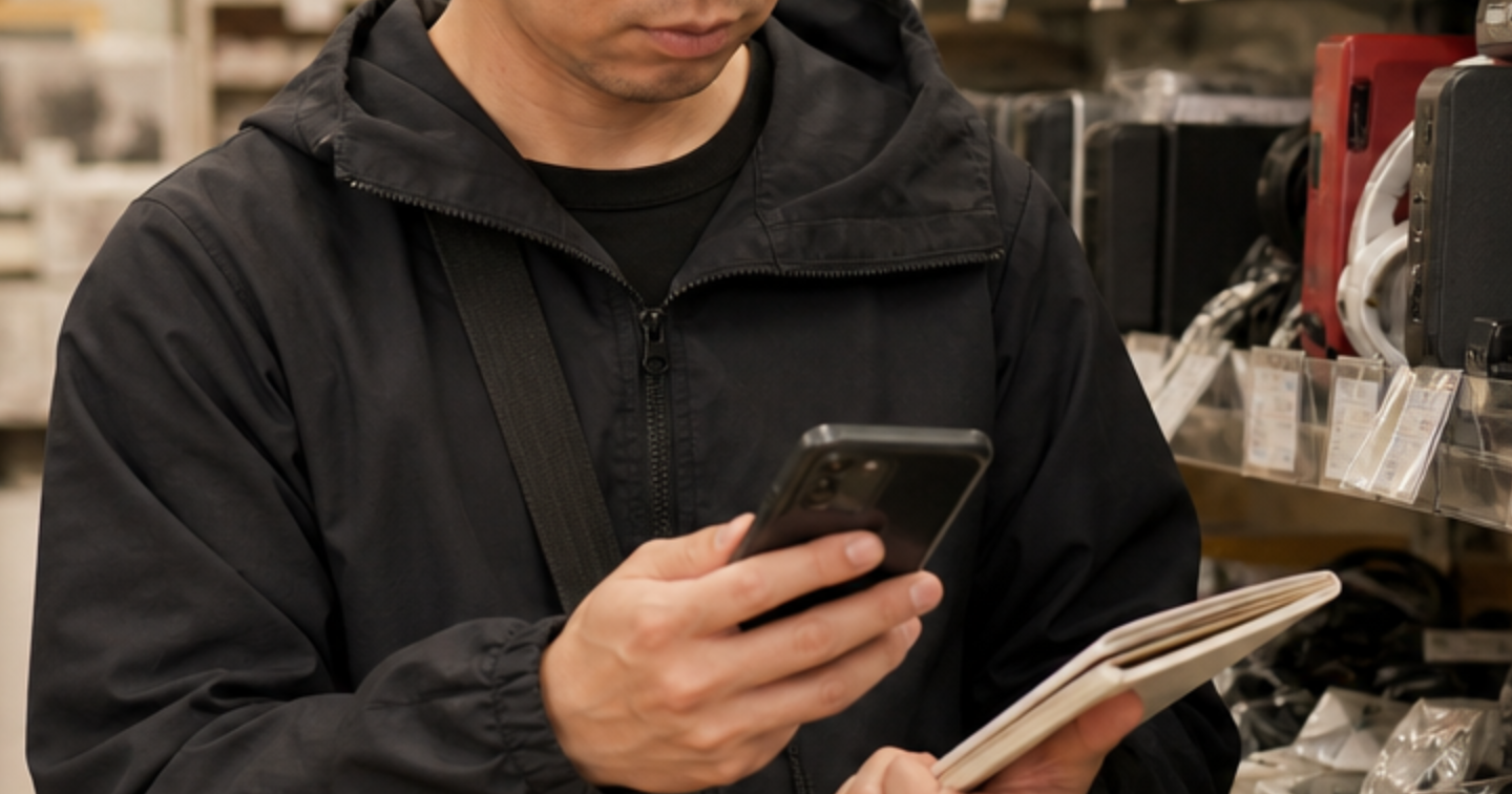 📚🔍 ブックオフ家電棚と付属品棚を横断して利益を拾う手順