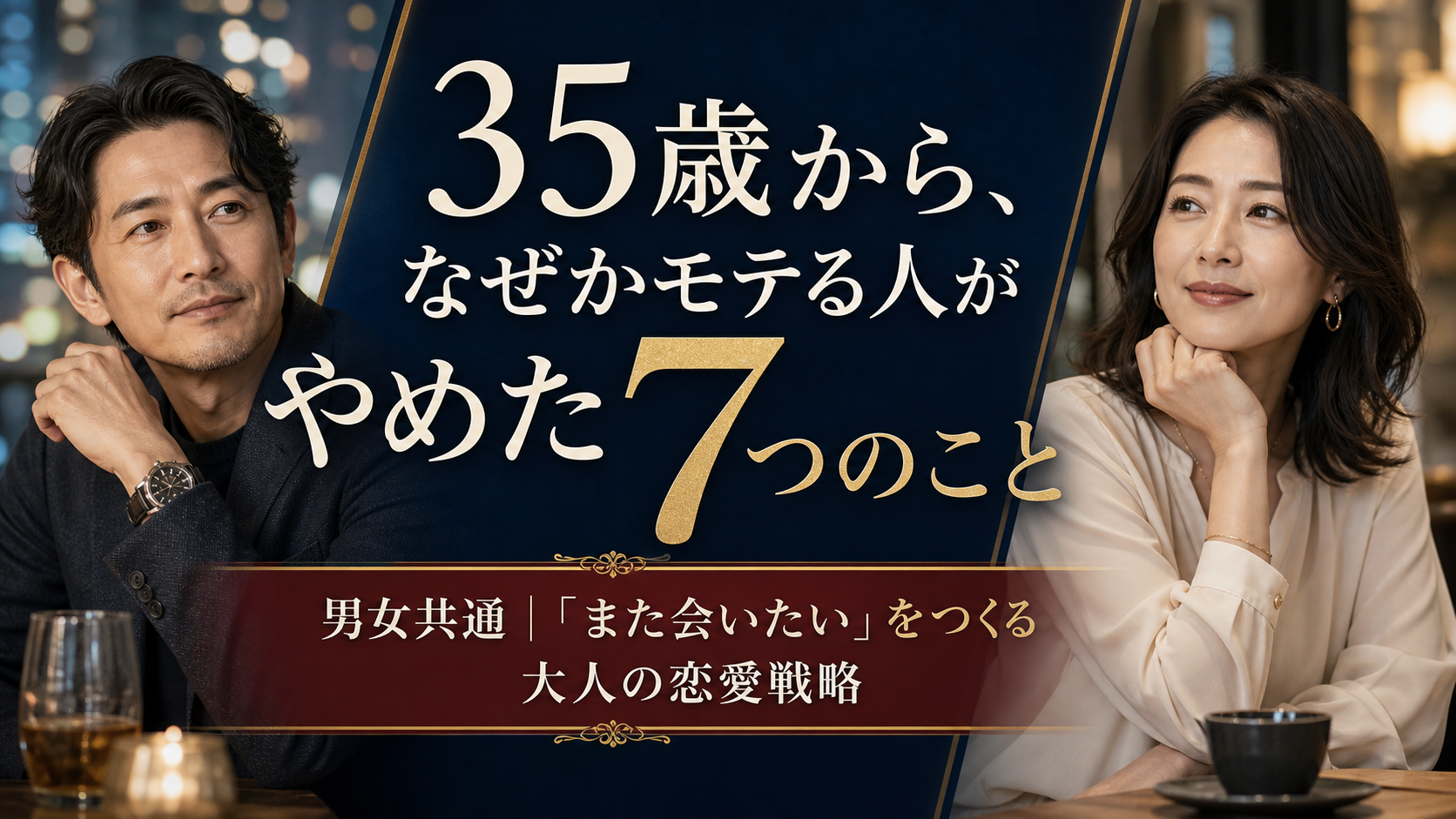 35歳から、なぜかモテる人がやめた7つのこと