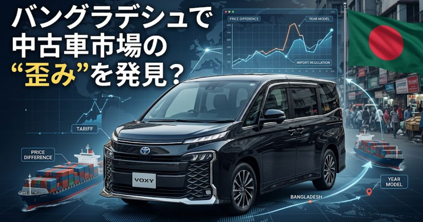 AIが見つけた「バングラデシュのヴォクシー関税バグ」本当に儲かるのか？