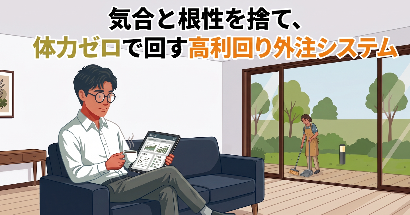 【セミリタイアへの最短ルート】ボロ戸建て投資×タイミー外注の教科書　～DIYの過労で倒れた限界サラリーマンがDIY地獄から脱出した方法～
