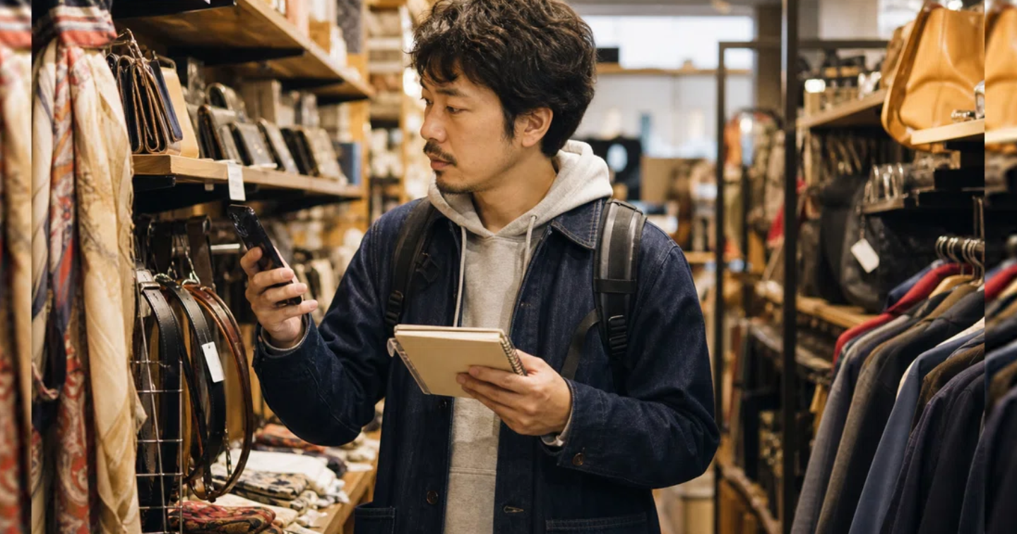 👜セカスト店舗せどりでアパレル小物を利益化する見方