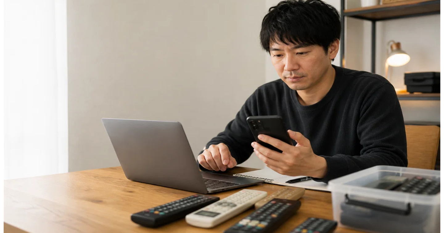 🔎📦 リモコンせどりで純正品と互換品を型番で見抜く仕入れ手順