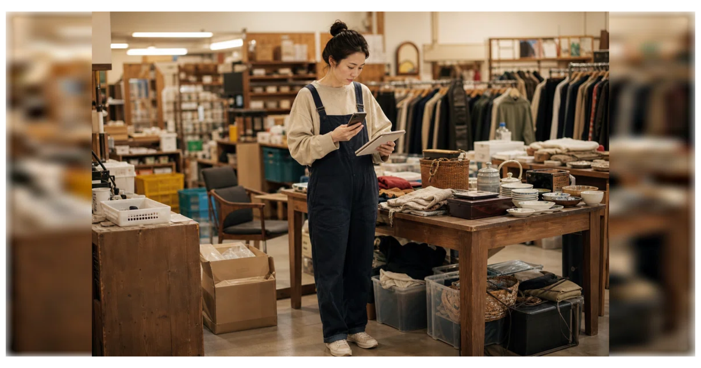 🧾📦古物市場の山を当日で利益判定する仕分けと棚卸し手順
