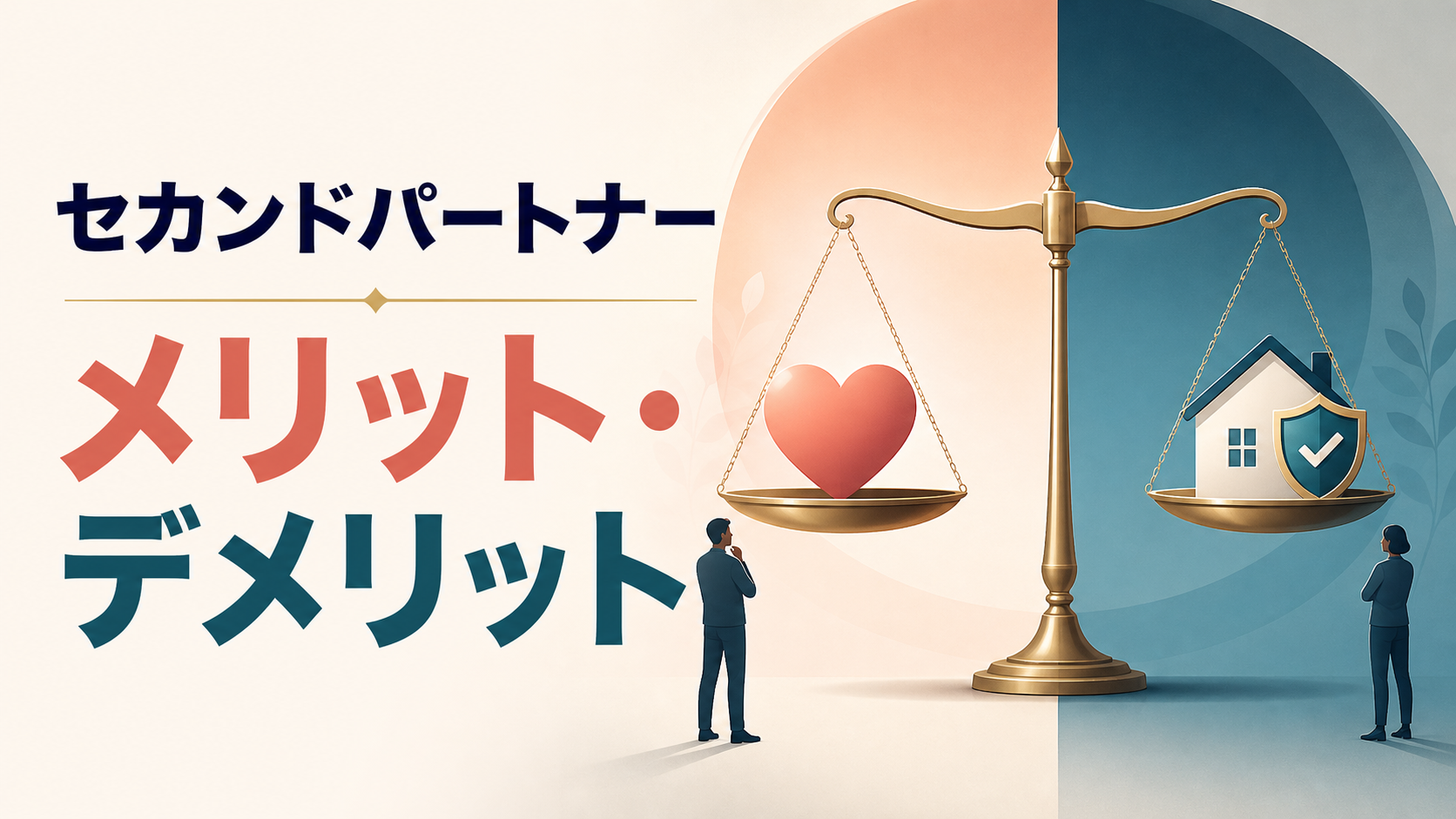セカンドパートナーは心を満たすのか——作る前に知りたいメリット・デメリットと7つの判断軸
