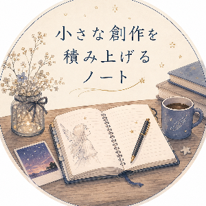 小さな創作を積み上げるノート