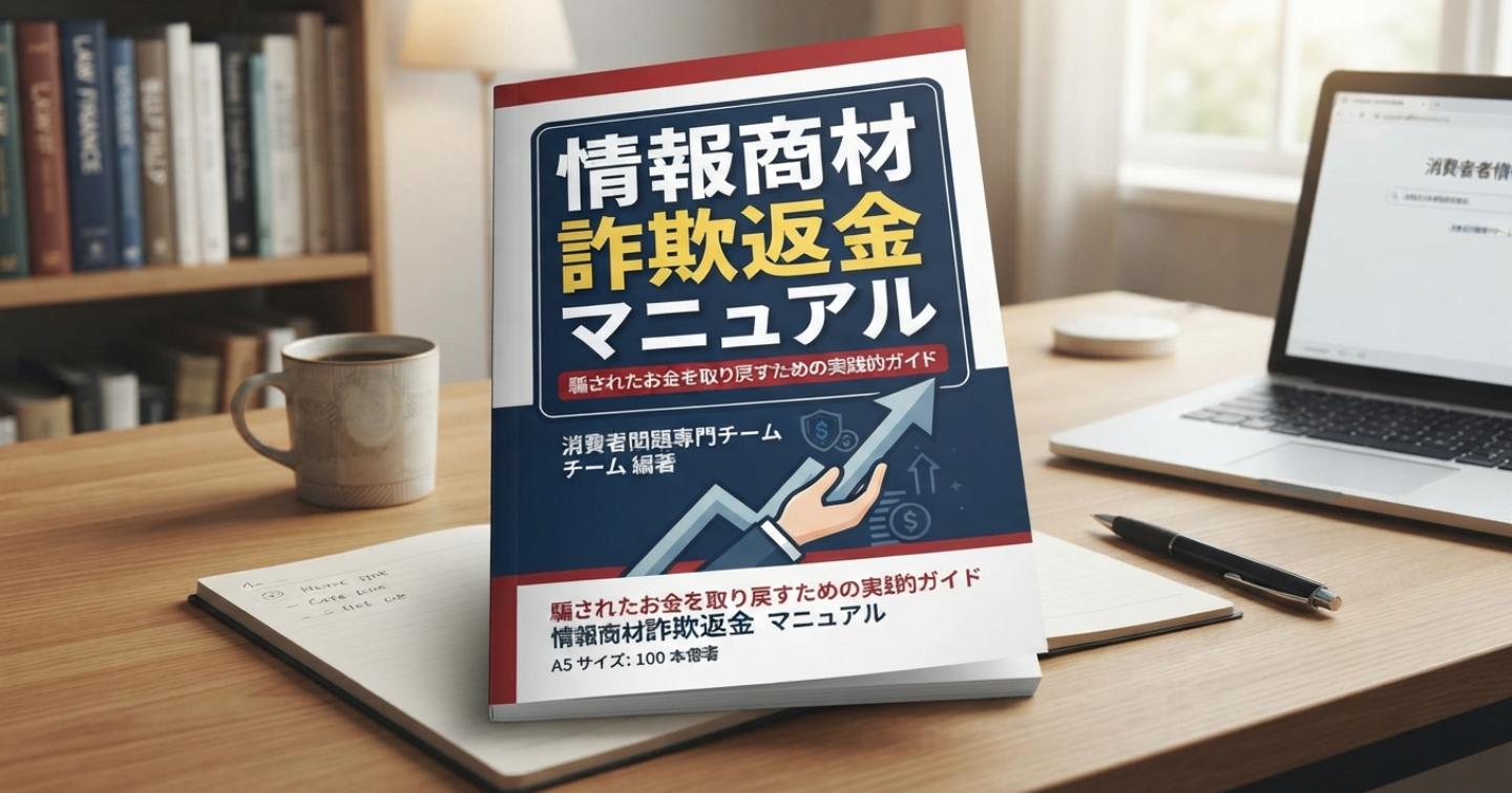 情報商材詐欺 弁護士・警察に相談した結果
