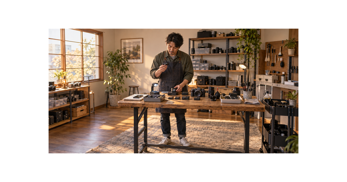 📦 中古カメラ付属品せどりで純正バッテリーと充電器を見分ける方法