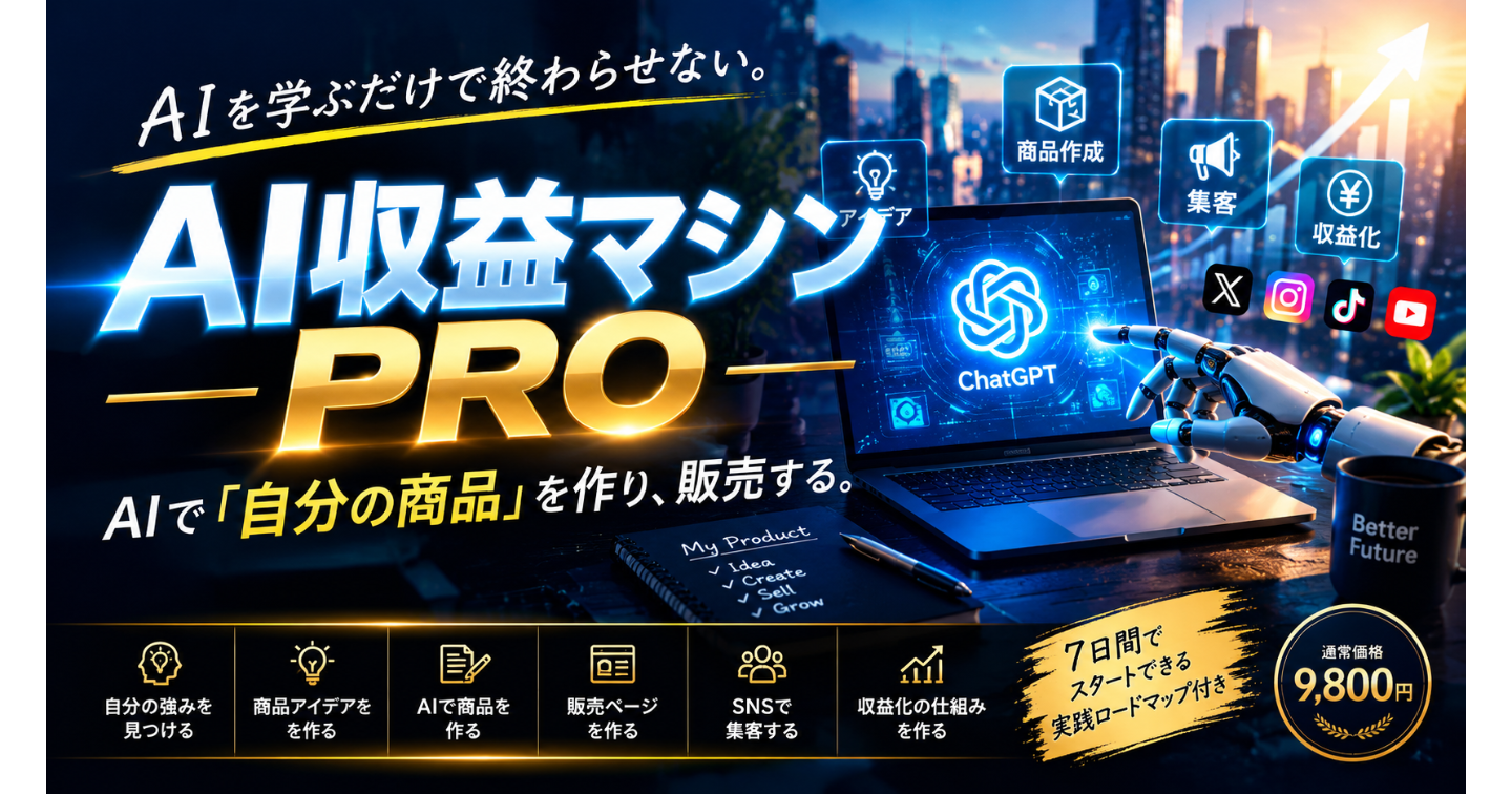 AI収益マシンPRO