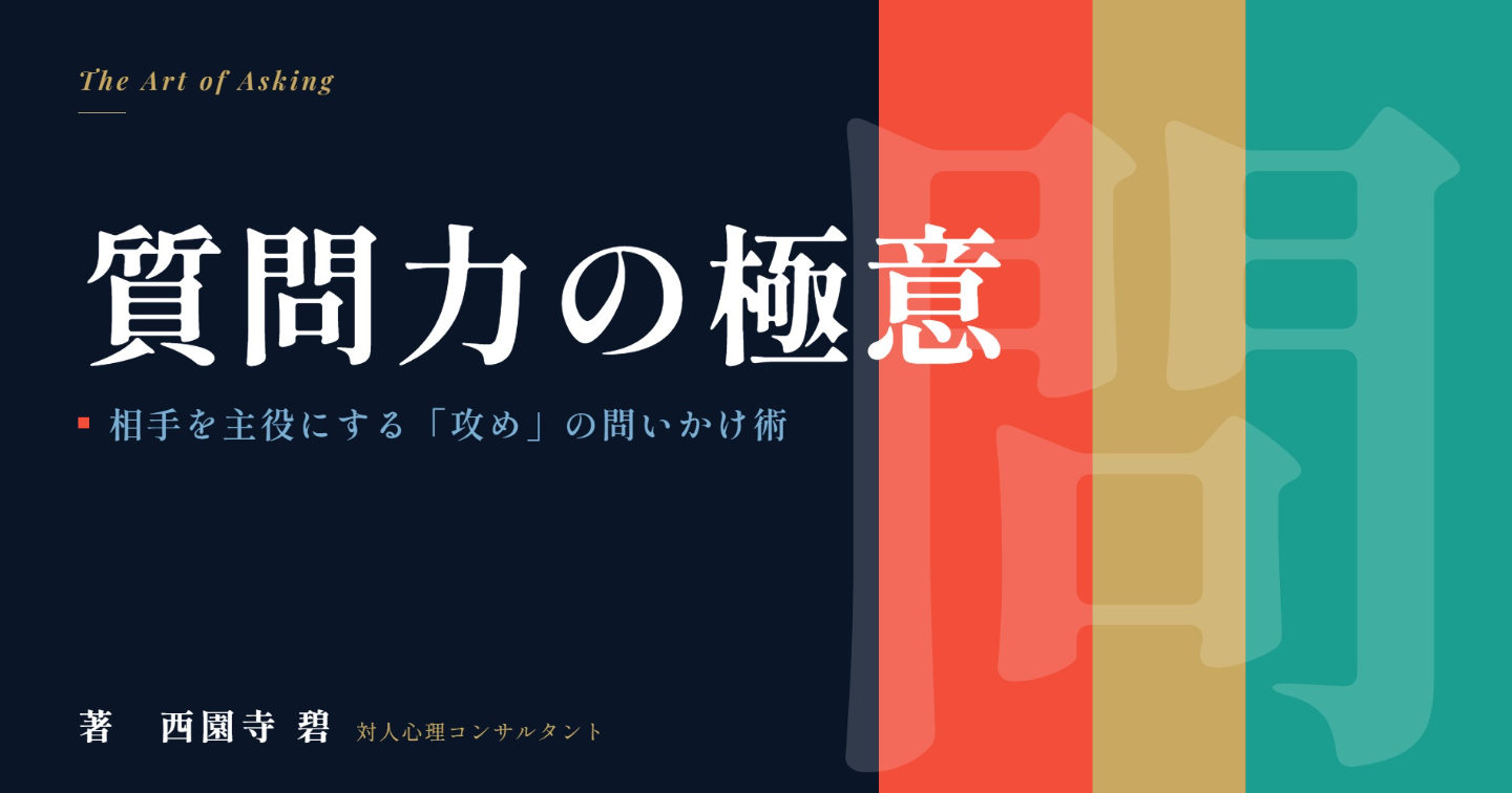 『質問力の極意』