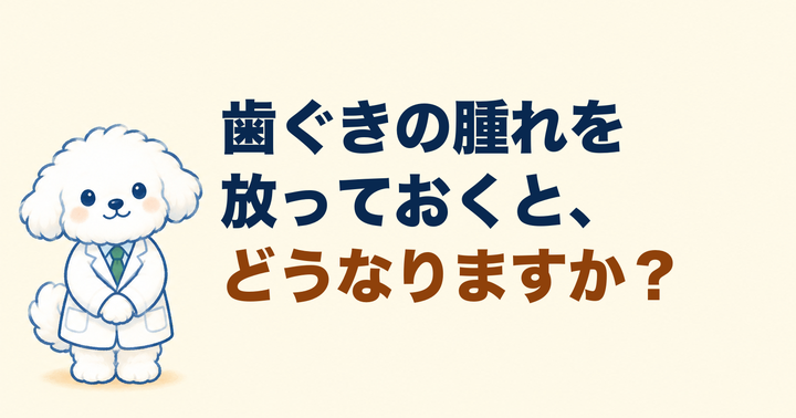 歯ぐきが腫れた・膿が出たとき、どうすればいい？｜大阪・羽曳野の【加藤総合歯科・矯正歯科】／大阪・梅田の【えみは総合歯科】