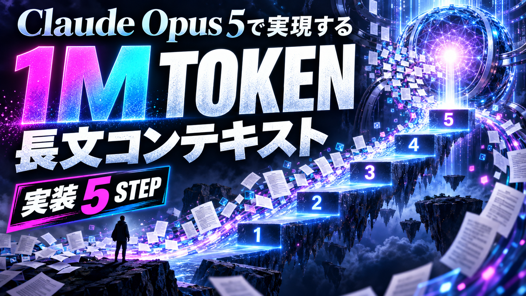Claude Opus 5で1M Tokenコンテキストを実装する5つのステップ