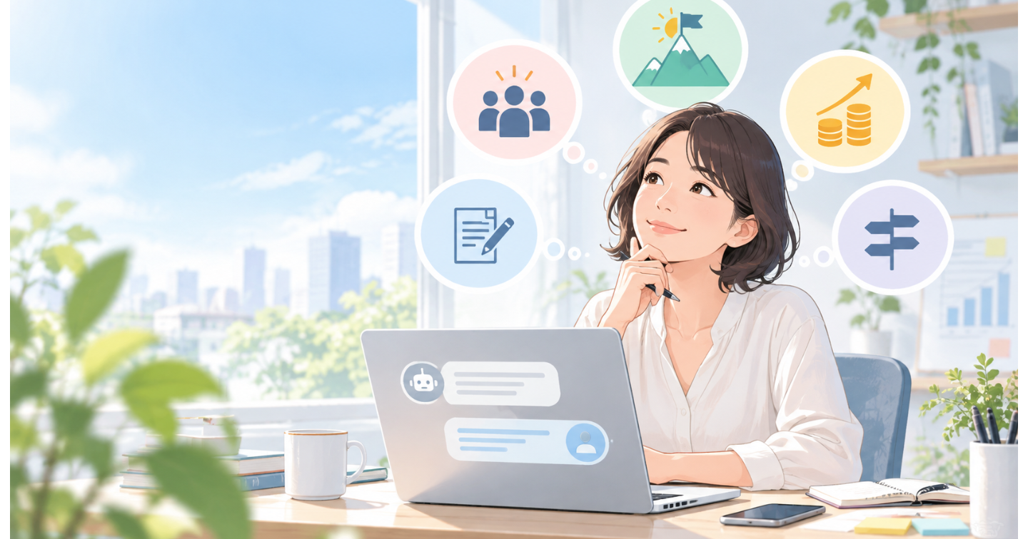 ChatGPTを使っているのに売上につながらない個人事業主が、最初に見直す5つのこと