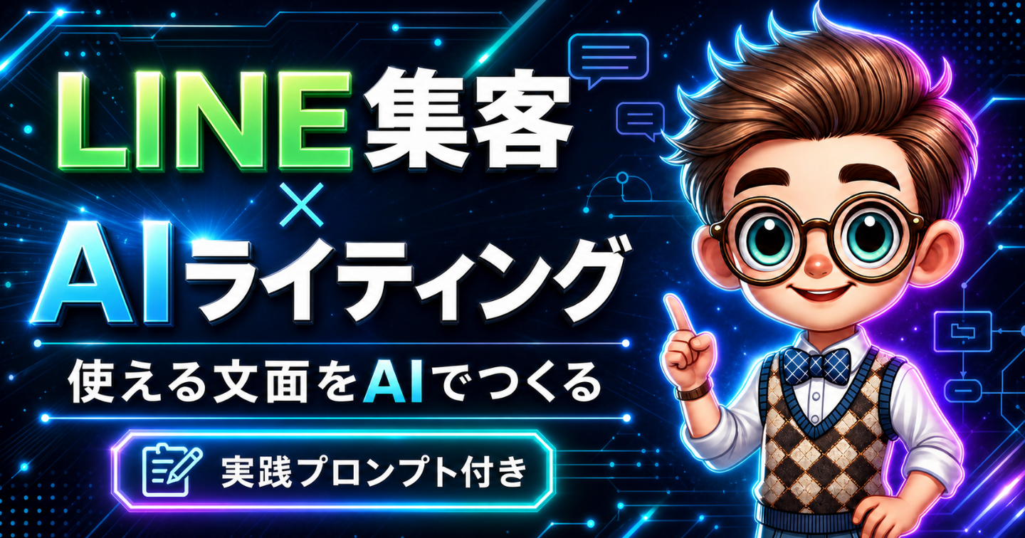 LINE公式アカウントの運用を、AIと無料ツールで自動化した話