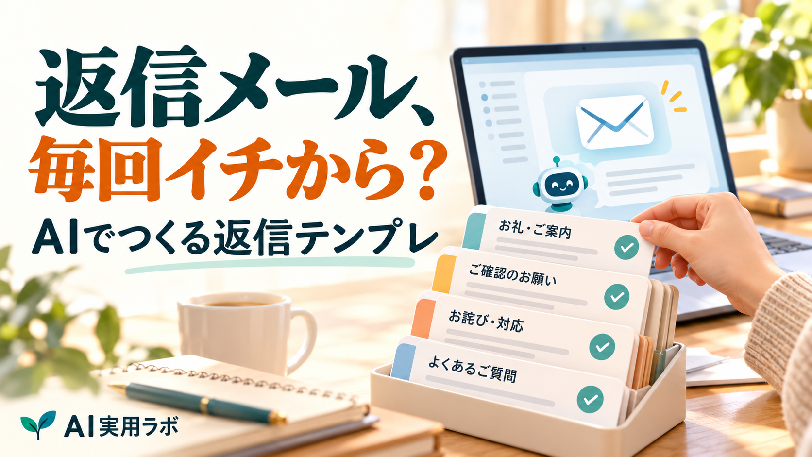 問い合わせ対応、毎回イチから書いていませんか？AIチャットで返信テンプレとエスカレーション基準を作る