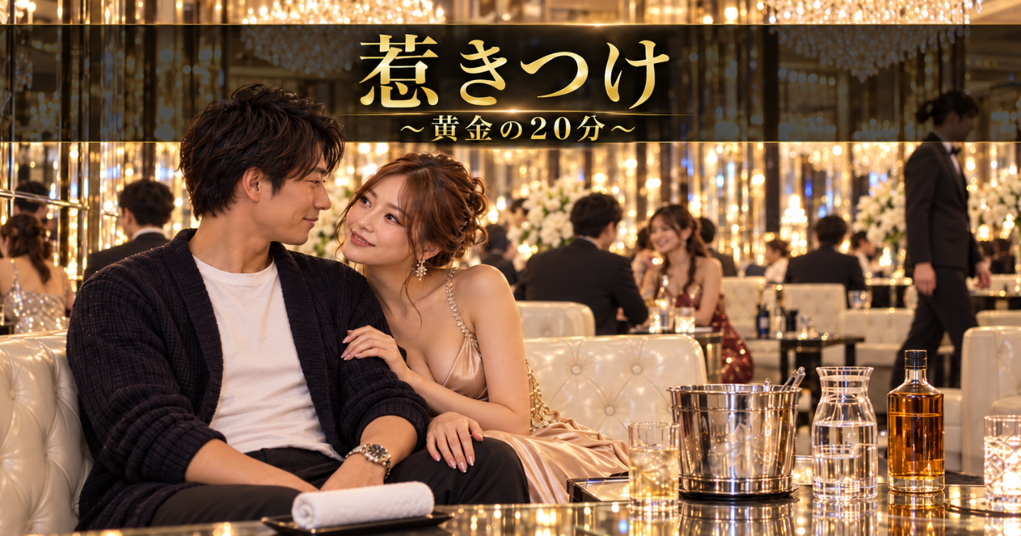 惹きつけ｜フリー20分で夜職美女をメス化させる