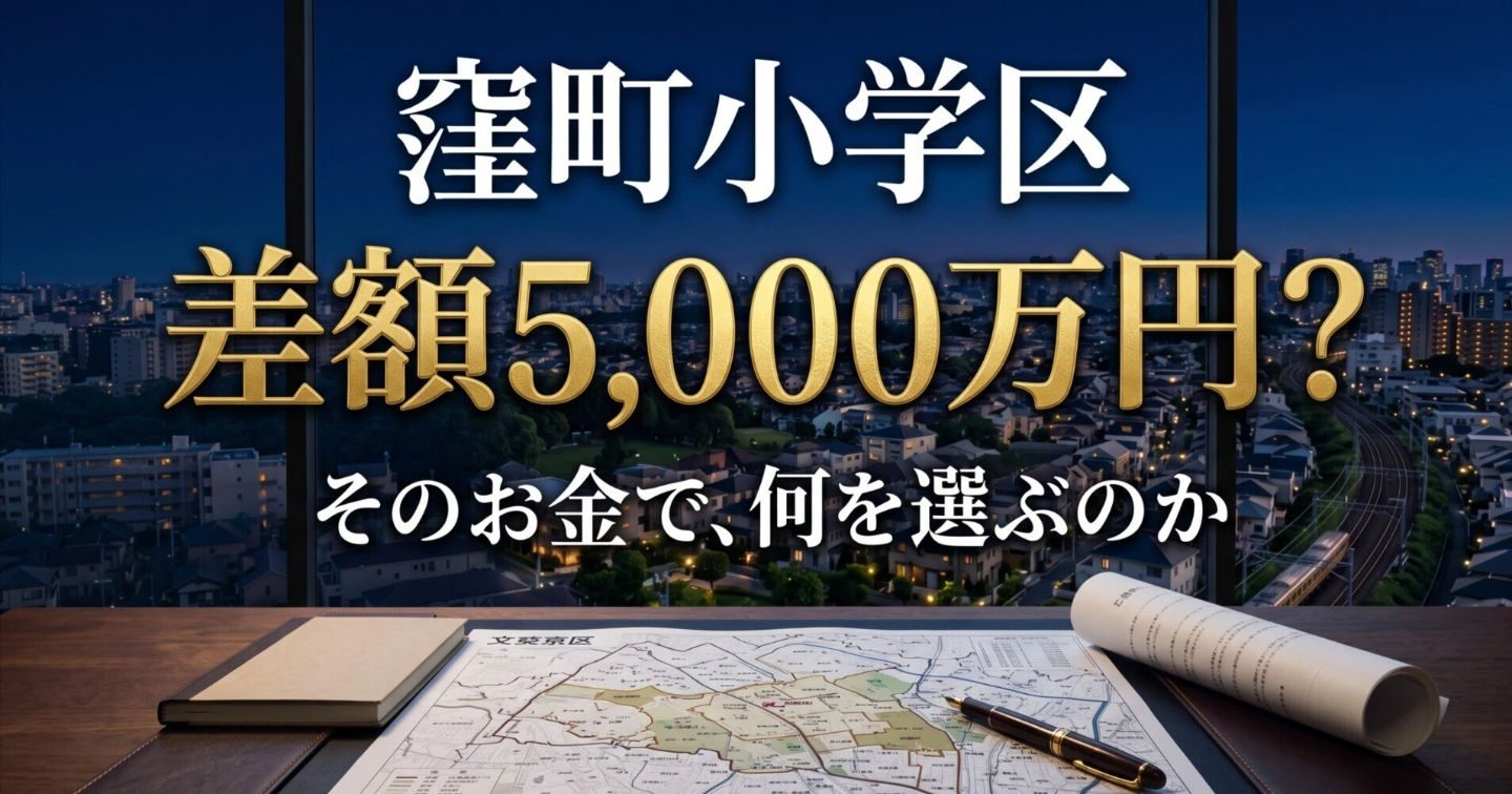 窪町小に5000万円払う価値はあるのか。私が本当に見ていたもの