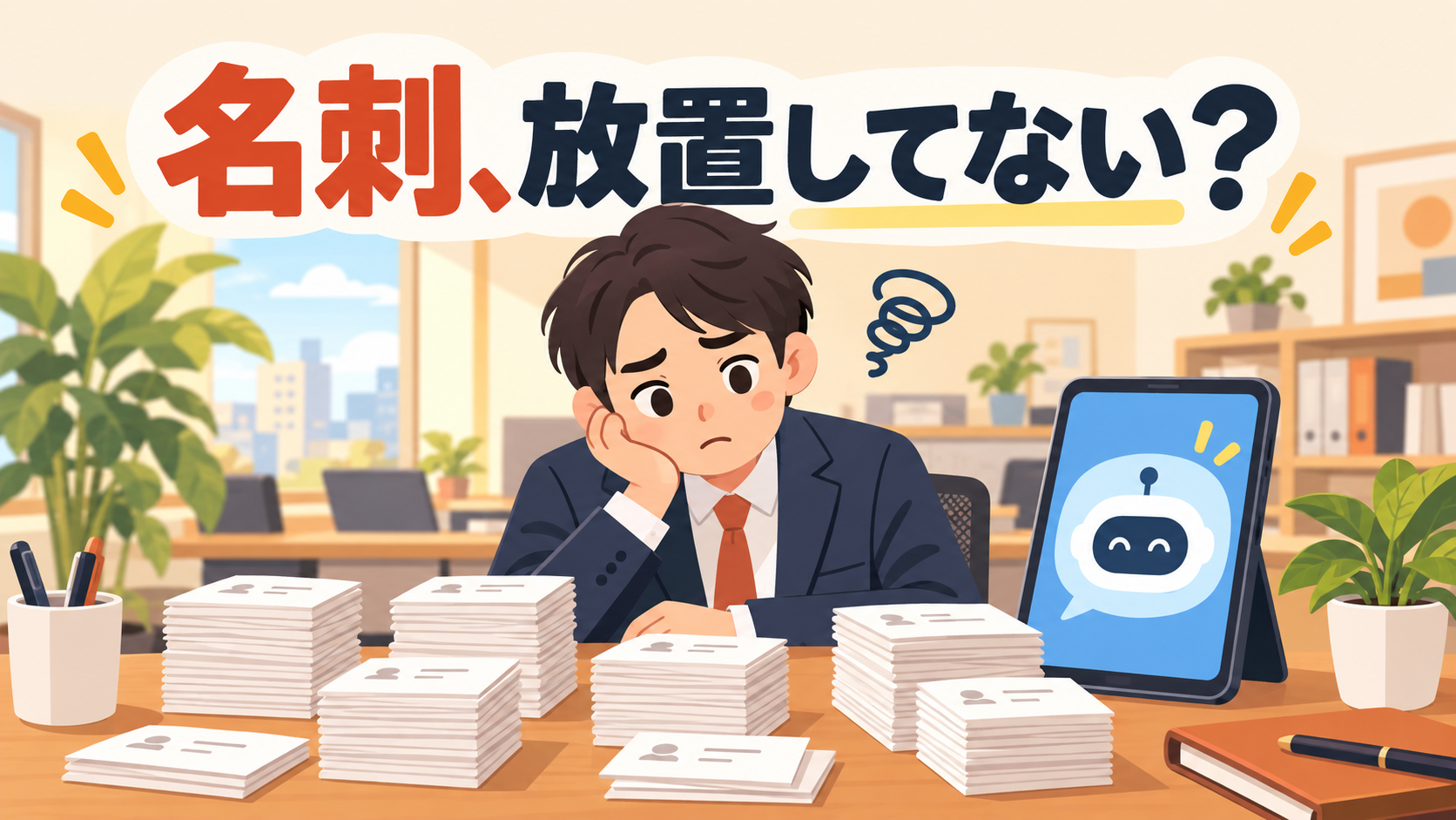 名刺交換した相手、放置していませんか？AIチャットで次回アプローチの準備リストを作る方法