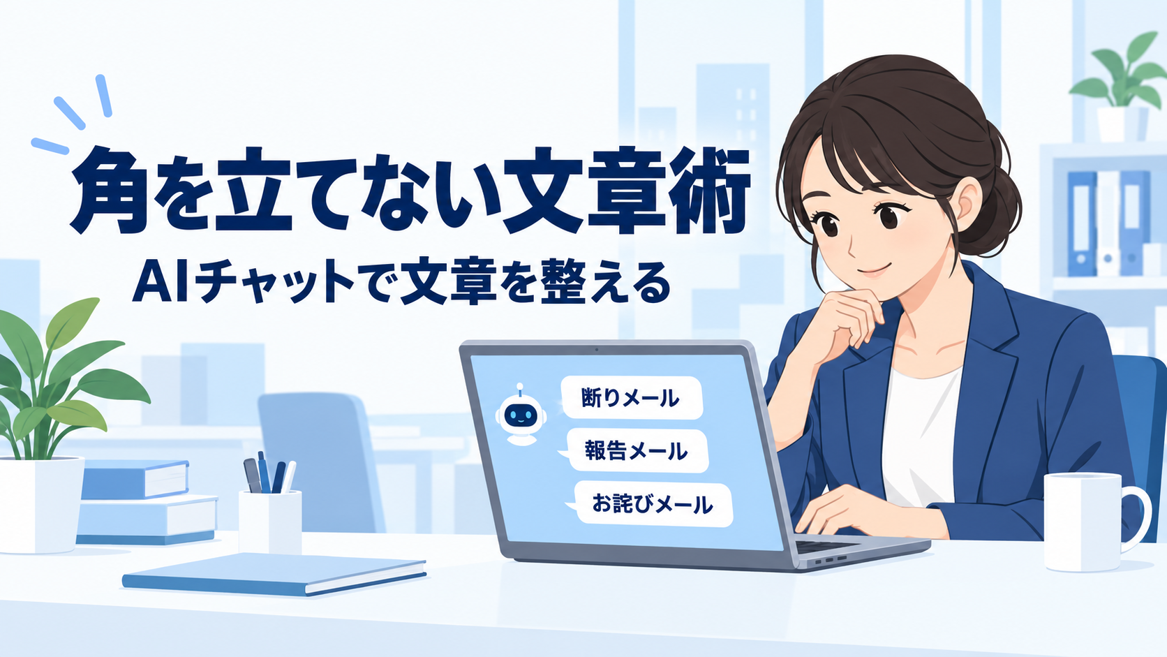 取引先への断りメール、言葉がきつくならない？AIチャットで角を立てない言い回しに整える方法
