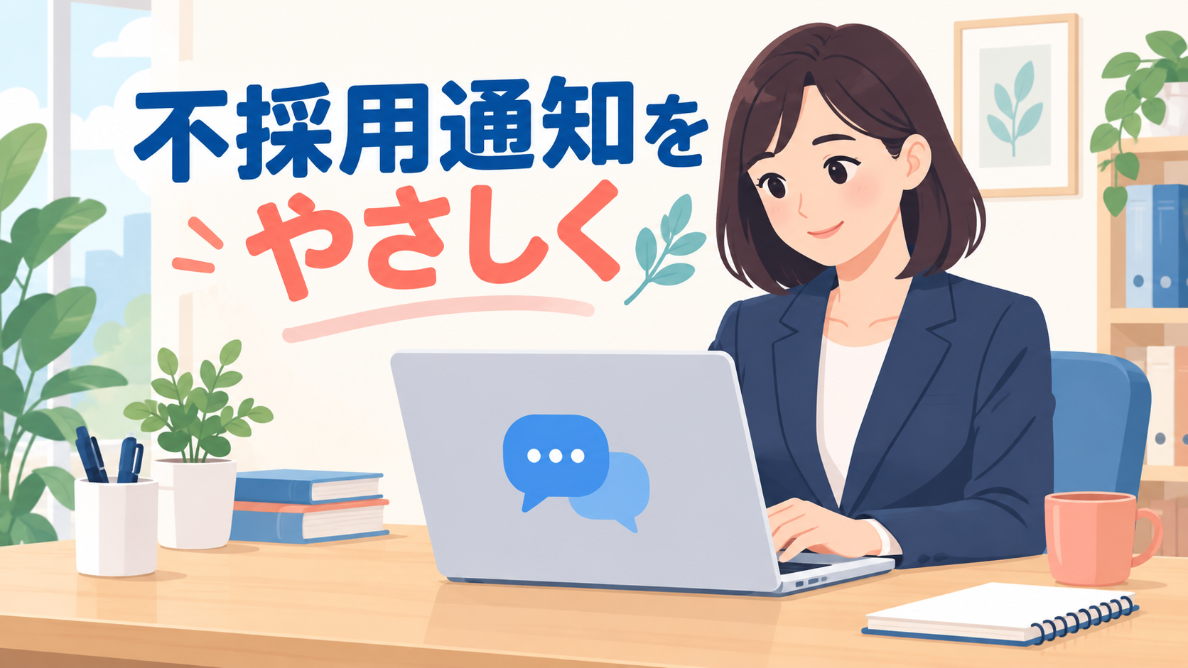 不採用の連絡、言葉で悩んでいませんか？AIチャットで角が立たない通知文を作る方法