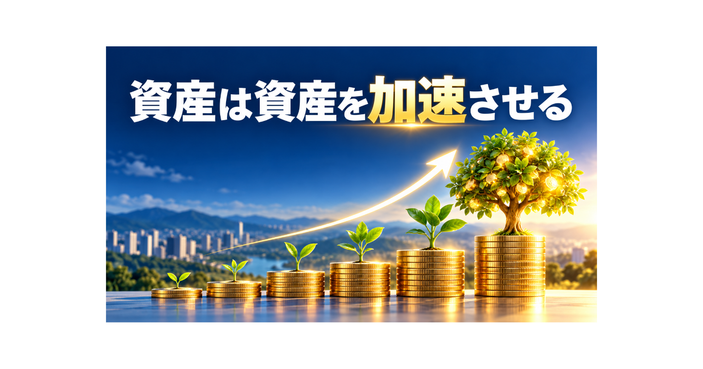 資産は資産を加速させる