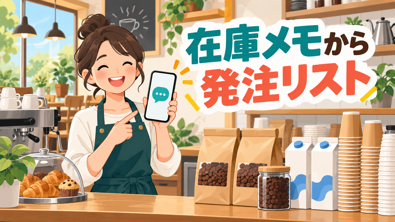 発注、感覚で決めていませんか？AIチャットで在庫メモから発注リストを作る方法
