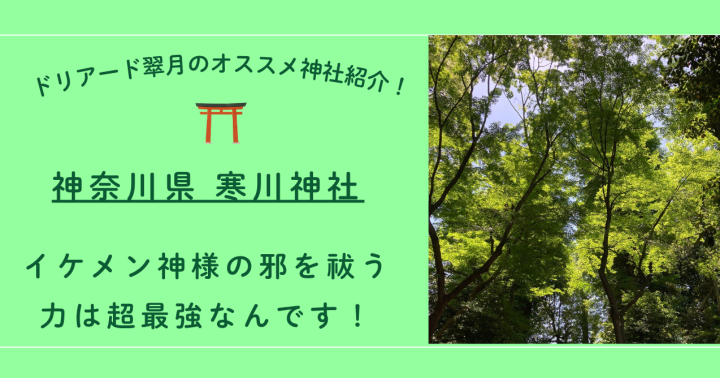 ⛩️【神奈川県 寒川神社】イケメン神様の邪を祓う力は超強力なんです！