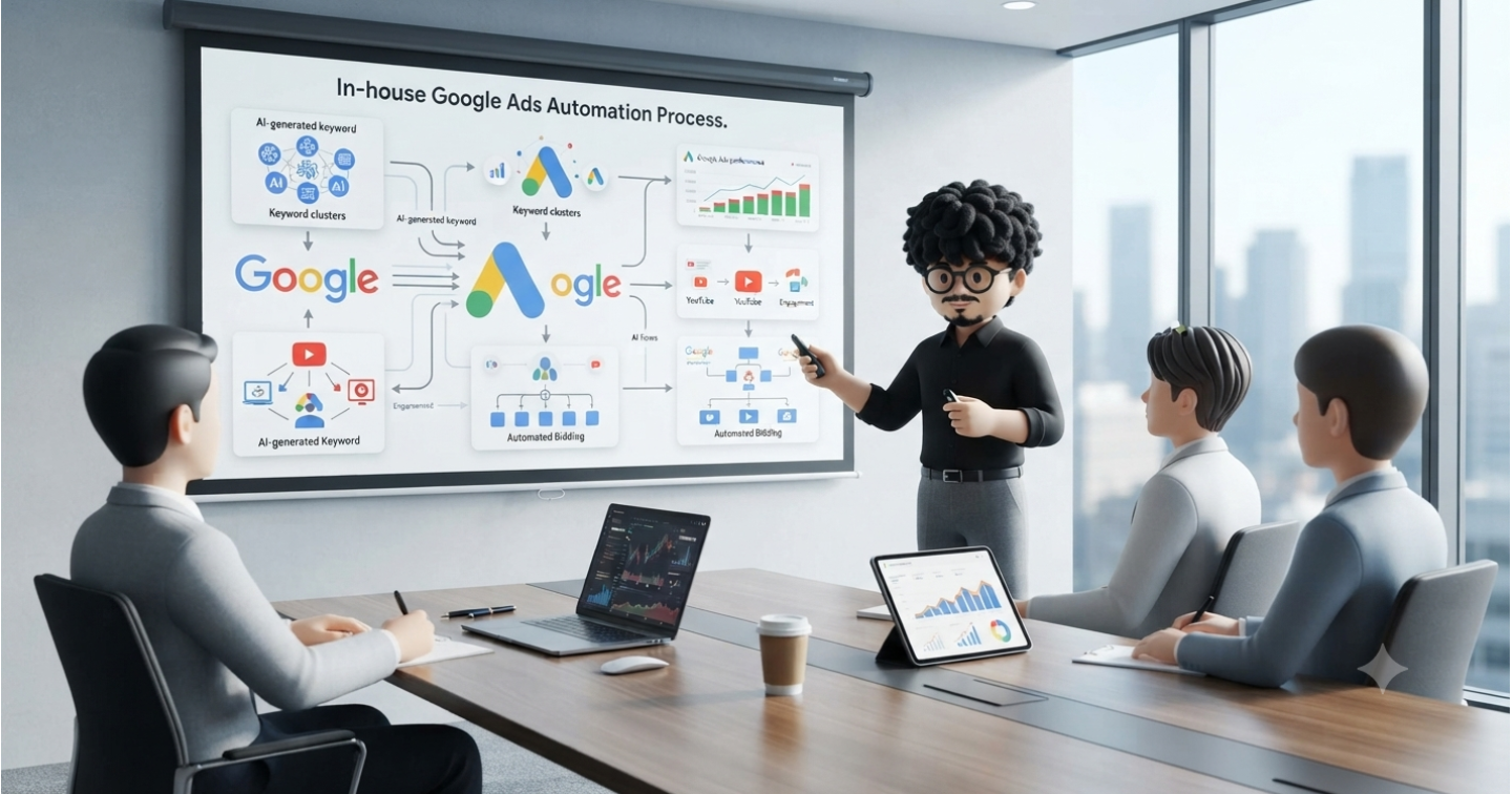 AI社員「コンテンツ＆Webマーケティング統括GEM」と描く、Google広告インハウス自動化のプロセス