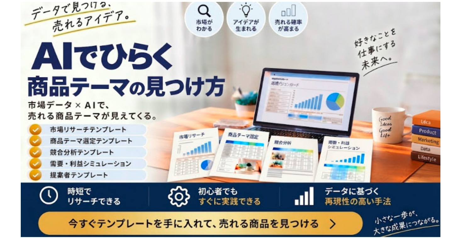 AI商品テーマ選定・市場判断