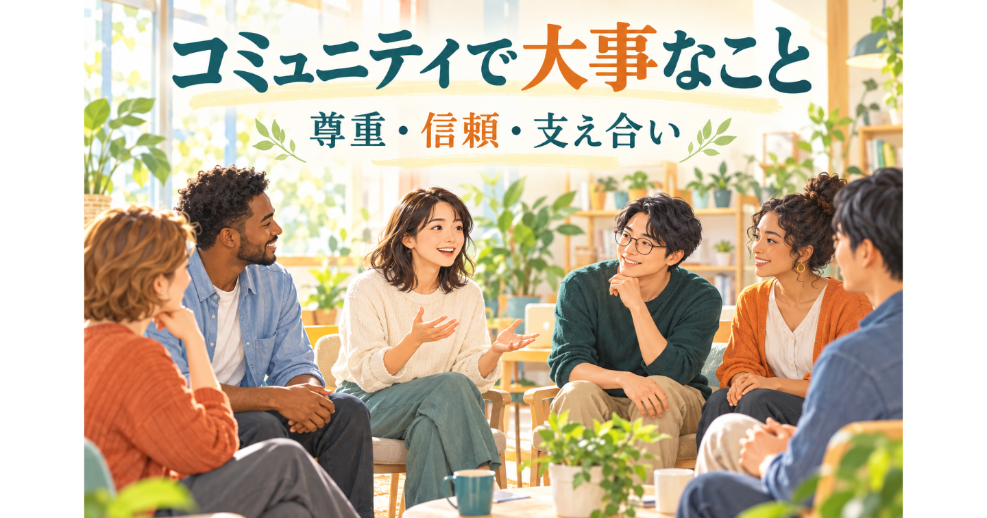 コミュニティで大事なのは？