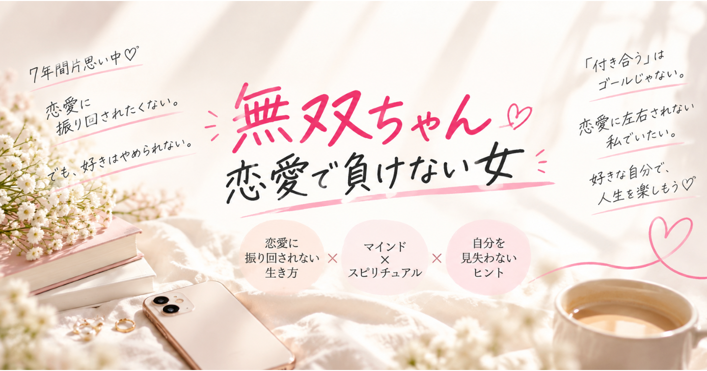 7年間片想いして分かった。恋愛で一番やってはいけないこと。