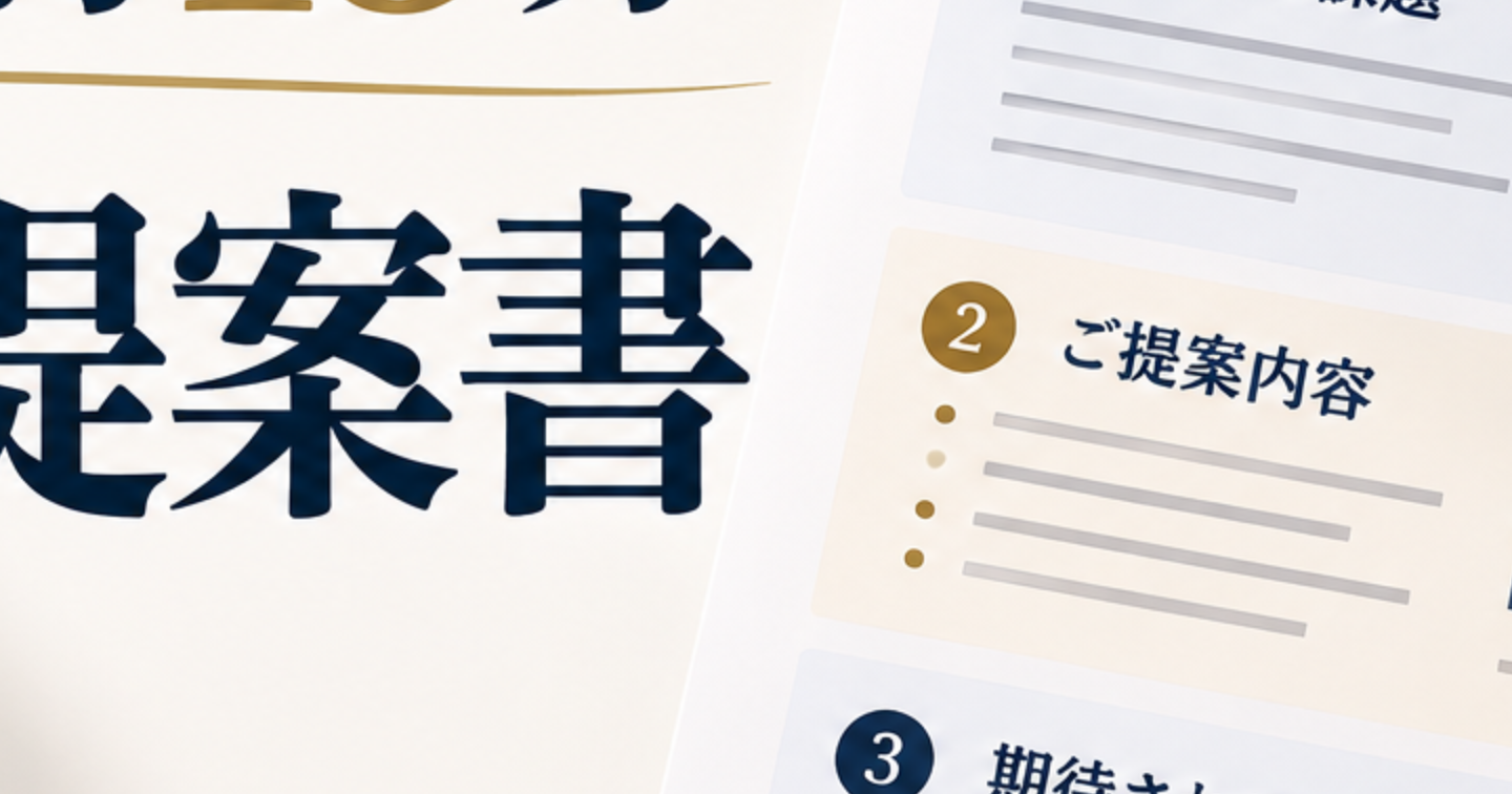商談前15分の1枚提案書｜「確認済み」と「仮説」を分ける3項目