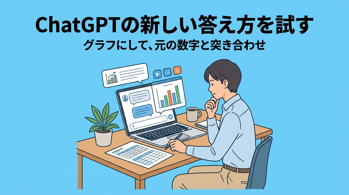 ChatGPTが表やボタンつきで答えるように？Intelligent UIで集計メモを見やすくして、元の数字と突き合わせてみよう