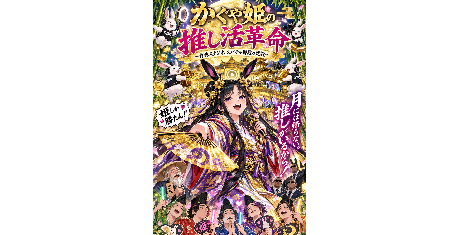 🎋かぐや姫💖の推し活革命 ～竹林スタジオ、スパチャ御殿の建設～