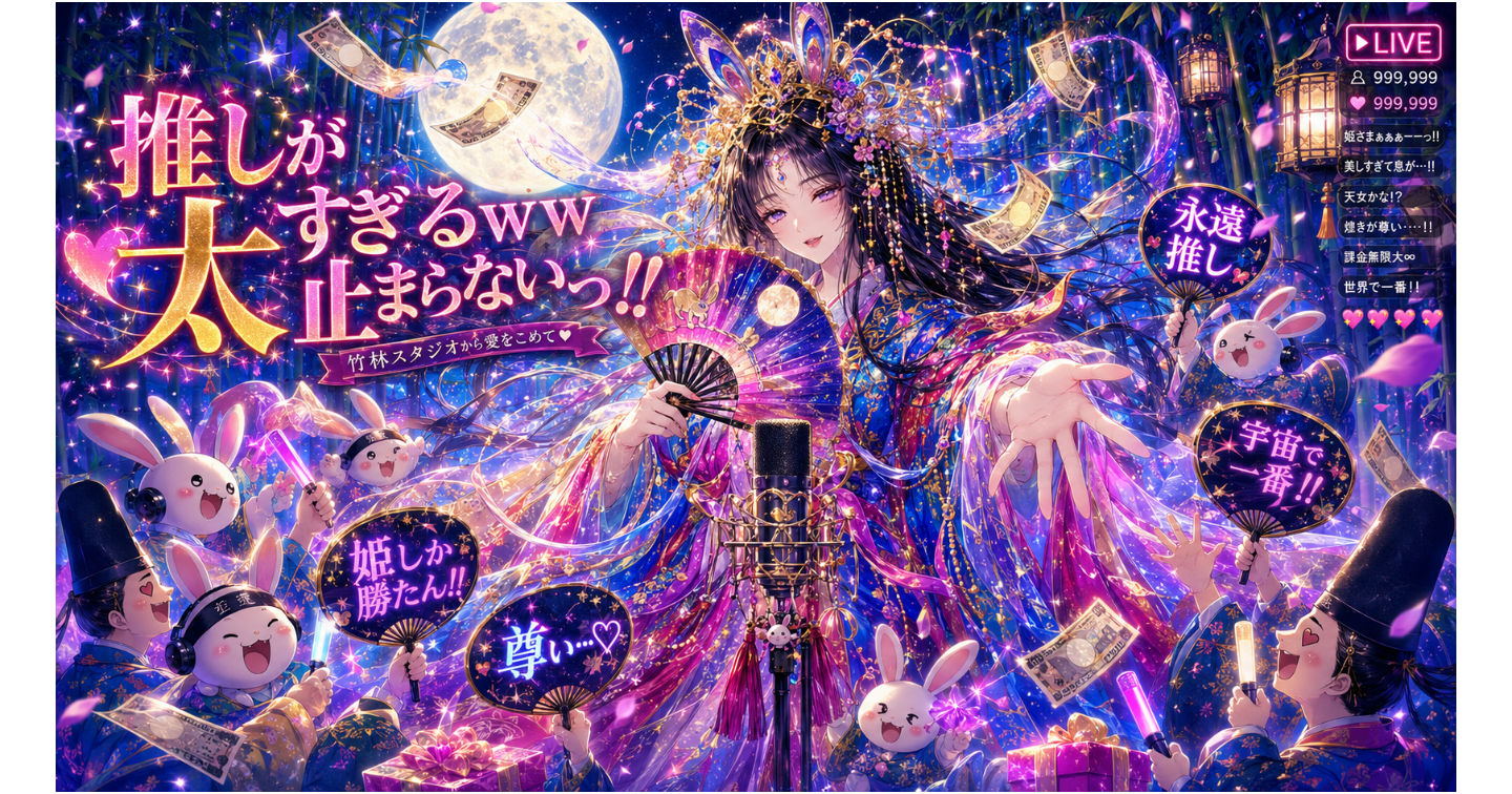 かぐや姫は配信中 ～竹林スタジオから愛をこめて～